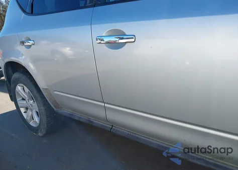 2007 Nissan Murano S из США, поврежденный, VIN JN8AZ08W77W658042